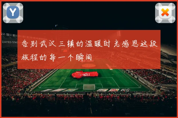 告别武汉三镇的温暖时光感恩这段旅程的每一个瞬间